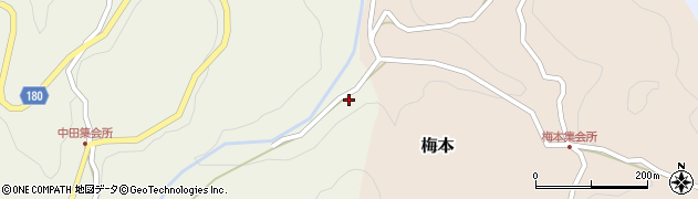 和歌山県海草郡紀美野町中田894周辺の地図