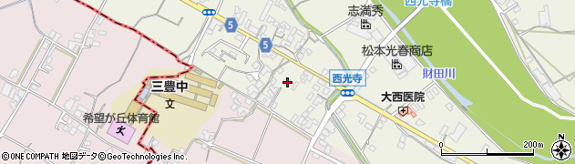 香川県三豊市山本町大野3142周辺の地図