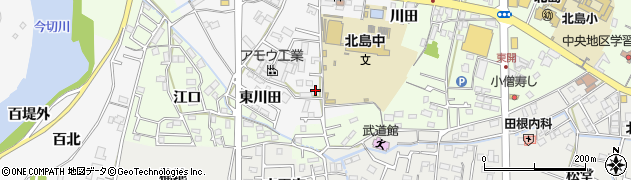 徳島県板野郡北島町高房野神ノ本周辺の地図