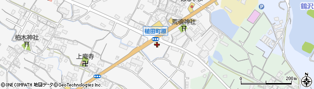 香川県観音寺市植田町98周辺の地図