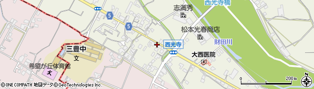 香川県三豊市山本町大野3161周辺の地図