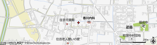 徳島県藍住町（板野郡）住吉（神蔵）周辺の地図