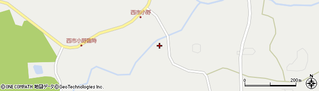 山口県宇部市小野1706周辺の地図