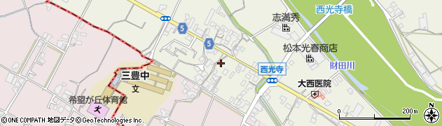 香川県三豊市山本町大野3138周辺の地図