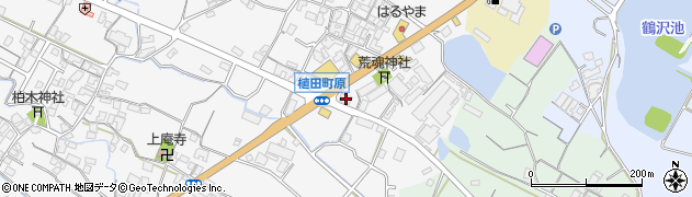 香川県観音寺市植田町49周辺の地図