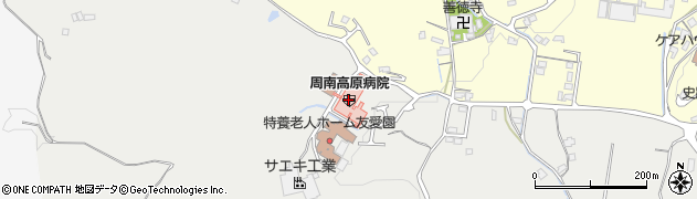 周南高原病院周辺の地図