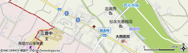 香川県三豊市山本町大野2890周辺の地図