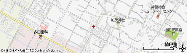 香川県観音寺市植田町1458周辺の地図