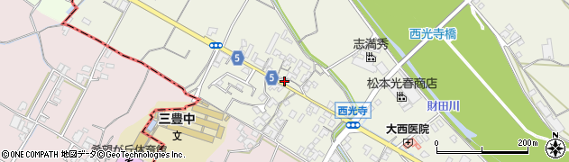香川県三豊市山本町大野3089周辺の地図