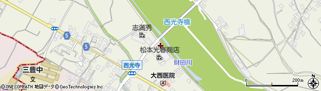香川県三豊市山本町大野2873周辺の地図