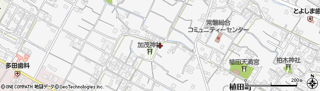 香川県観音寺市植田町1344周辺の地図