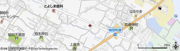 香川県観音寺市植田町177周辺の地図