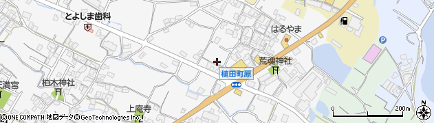 香川県観音寺市植田町134周辺の地図