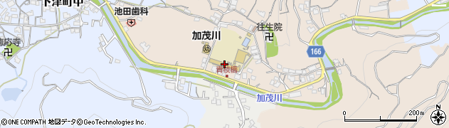 海南市立加茂川小学校周辺の地図