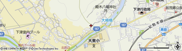 和歌山県海南市下津町丸田361周辺の地図
