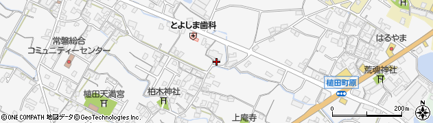 香川県観音寺市植田町633周辺の地図