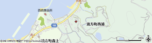 愛媛県今治市波方町西浦3369周辺の地図