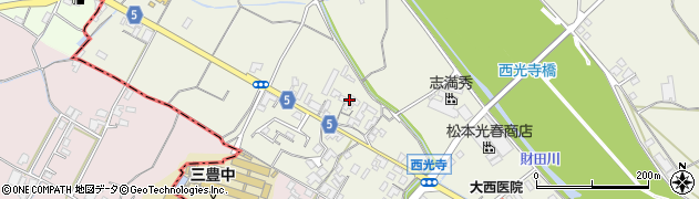香川県三豊市山本町大野3084周辺の地図
