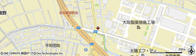 徳島県徳島市川内町加賀須野462周辺の地図