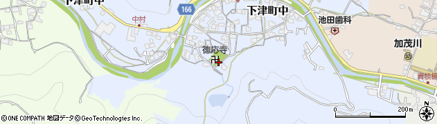和歌山県海南市下津町中423周辺の地図
