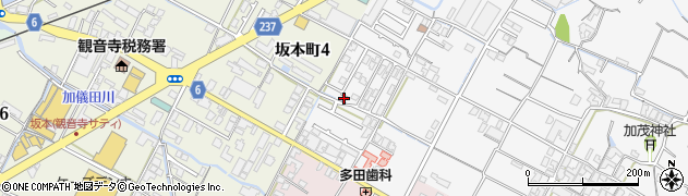 香川県観音寺市植田町1888周辺の地図