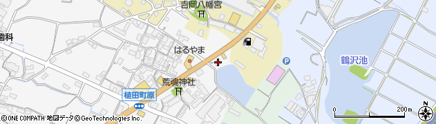 香川県観音寺市植田町4周辺の地図