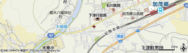 和歌山県海南市下津町丸田220周辺の地図