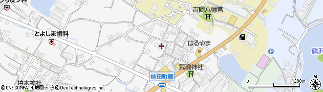 香川県観音寺市植田町164周辺の地図