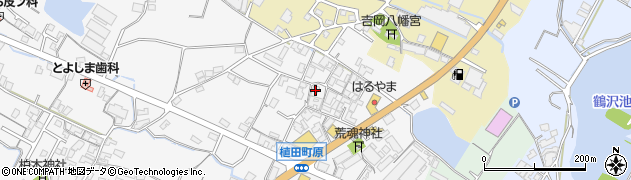 香川県観音寺市植田町127周辺の地図