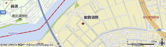 徳島県徳島市川内町加賀須野267周辺の地図