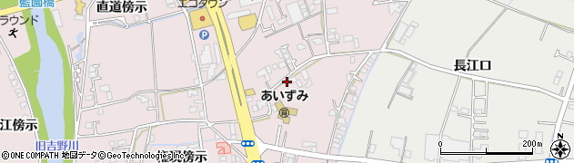 徳島県藍住町（板野郡）東中富（龍池傍示）周辺の地図