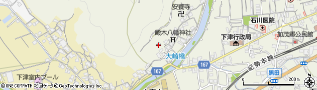 和歌山県海南市下津町丸田350周辺の地図