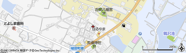 香川県観音寺市植田町26周辺の地図