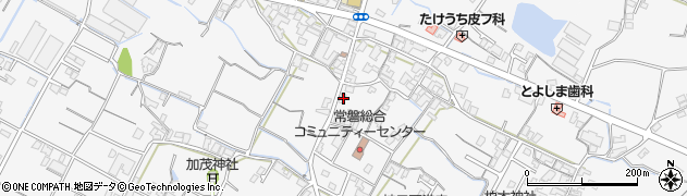 香川県観音寺市植田町437周辺の地図