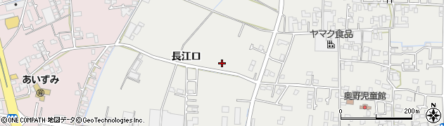 徳島県藍住町（板野郡）奥野（長江口）周辺の地図