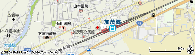 加茂郷郵便局 ＡＴＭ周辺の地図