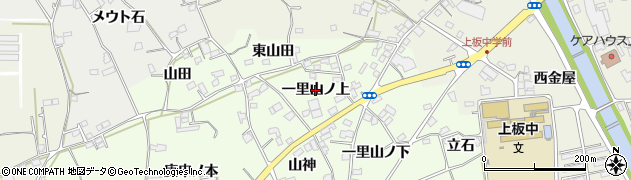 徳島県上板町（板野郡）七條（一里山ノ上）周辺の地図