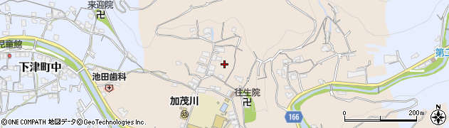 和歌山県海南市下津町小松原周辺の地図