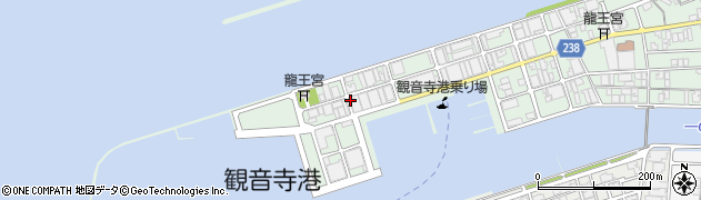 株式会社宇賀商店　活魚事務所周辺の地図
