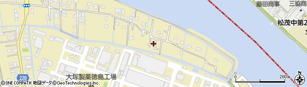 徳島県徳島市川内町加賀須野664周辺の地図