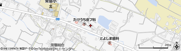 香川県観音寺市植田町350周辺の地図