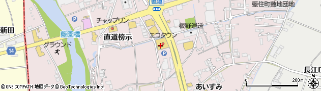 オフハウス藍住店周辺の地図
