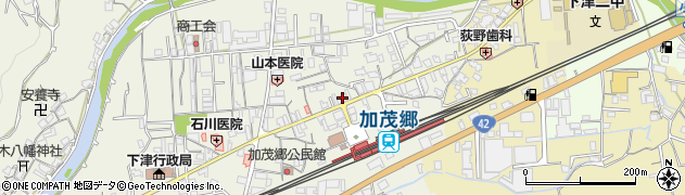 きのくに信用金庫加茂郷支店周辺の地図