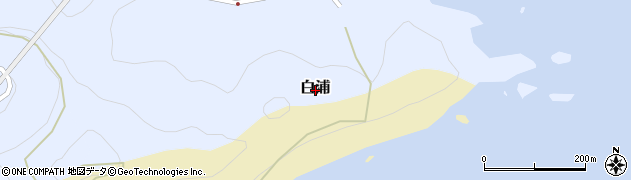 三重県紀北町（北牟婁郡）白浦周辺の地図