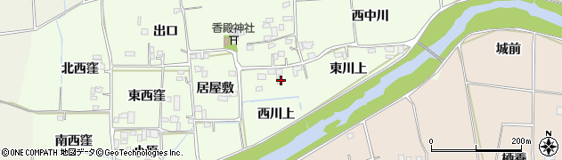 徳島県板野町（板野郡）唐園（西川上）周辺の地図