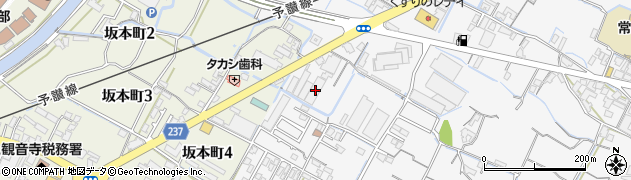 香川県観音寺市植田町1863周辺の地図
