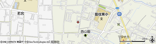 徳島県藍住町（板野郡）勝瑞（成長）周辺の地図
