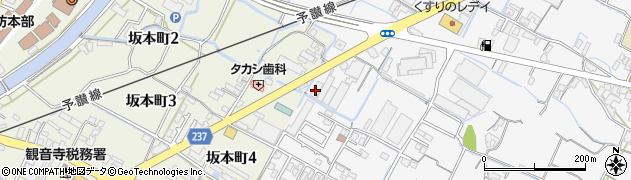 香川県観音寺市植田町1860周辺の地図
