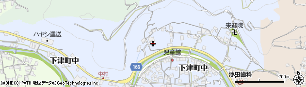和歌山県海南市下津町中338周辺の地図