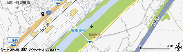 権現堂橋周辺の地図